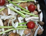 鳥と野菜の和風グリル作り方7写真