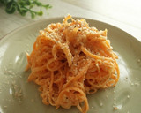 レンジで2分♪人参のわさびごまマヨ和え作り方6写真
