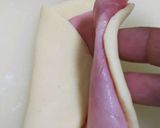 ふわふわ♪ハムロール＊懐かしい惣菜パン作り方3写真