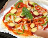サツマイモのピザ作り方8写真