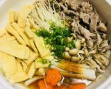 北の大豆絹練りおあげの寄せ鍋作り方3写真