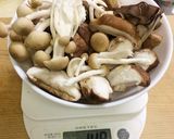 3分副菜♪「キノコと小松菜のさっと煮」作り方1写真