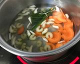 納豆とミニトマトのスープ作り方4写真