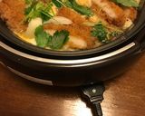 ホットプレートかつ煮作り方4写真