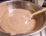 白玉粉!!スポンジで♡生チョコケーキ♡作り方4写真