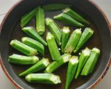 オクラと豚しゃぶの煮浸し作り方6写真