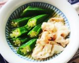 オクラと豚しゃぶの煮浸し作り方8写真