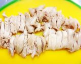 よだれ鶏風♪鶏モモ肉とナスの蒸し物作り方4写真