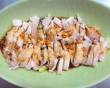 よだれ鶏風♪鶏モモ肉とナスの蒸し物作り方10写真
