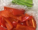 鶏肉と野菜のにぎやか塩炒め作り方4写真