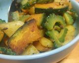 いもの炒めカレー　アルサブジ作り方6写真