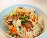 舞茸の炊き込みご飯作り方5写真