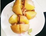 蒸かしたじゃがいもの塩辛のせ作り方12写真