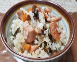 ムラサキヤマドリタケ等の混ぜご飯（＾＾）作り方11写真