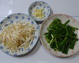 焼肉のたれで簡単スタミナ！レバニラ炒め作り方1写真