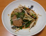 焼肉のたれで簡単スタミナ！レバニラ炒め作り方6写真