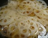 即席・簡単薄切りレンコンのきんぴら作り方4写真