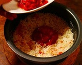 鶏肉と野菜たっぷり☆トマトの炊き込みご飯作り方42写真