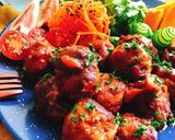アボカド豚こまボールのミートボールカレー作り方21写真