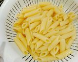 おかずにも♡ベーコン醤油クリームペンネ♡作り方2写真