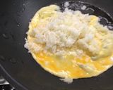 梅（っぽい）ジャコたまご炒飯作り方3写真
