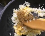 梅（っぽい）ジャコたまご炒飯作り方4写真