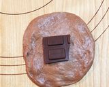 手捏ねパン♡ふわふわココアパン作り方11写真