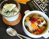 ☆腸活☆白だしでサツマイモの彩り肉じゃが作り方7写真