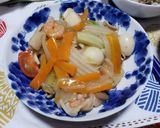 お野菜しゃきしゃき餡掛け焼きそば作り方9写真