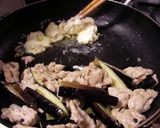 なすと豚肉のクリームトマトソースあえ作り方2写真