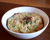 ツナ☆ネギ☆オクラのふわふわ丼作り方5写真