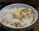 秋の味覚！土鍋で栗ご飯作り方6写真