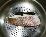 今日の晩ご飯！野菜と鯛の昆布蒸し作り方2写真