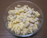 卵と蒸し大豆のマヨめんつゆ和え作り方3写真