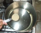 餃子鍋♪簡単ザーサイ胡麻スープ白菜入り作り方3写真