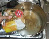 餃子鍋♪簡単ザーサイ胡麻スープ白菜入り作り方4写真