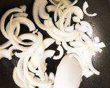 豚こまの塩味炒め作り方3写真