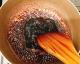牛焼肉の赤ワインバルサミコソース丼作り方4写真
