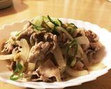 豚こまの塩味炒め作り方6写真