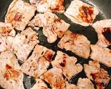 牛焼肉の赤ワインバルサミコソース丼作り方7写真