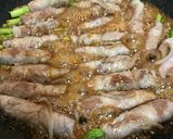 ☆アスパラの豚肉巻き巻き☆甘辛タレ☆作り方5写真