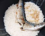 簡単！白だしDE秋刀魚の炊き込みご飯♪作り方4写真