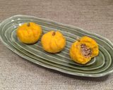 ハロウィンカボチャ茶巾作り方6写真