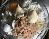 豆腐ツナマヨもやしおやき作り方3写真