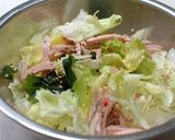 レタスとわかめのナムル作り方1写真