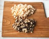 ごろごろお肉の中華風具沢山肉味噌*そぼろ作り方5写真