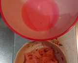 簡単☆さば缶で甘酢生姜と水菜の混ぜご飯作り方2写真