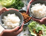 ごろごろお肉の中華風具沢山肉味噌*そぼろ作り方19写真