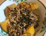 かぼちゃと切り昆布の煮物♪作り方3写真