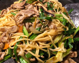 台湾風☆しょうゆ焼きそば〜無化調作り方5写真